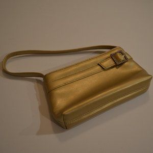 Unnamed Mini Hand-Bag Gold Linen Pocket